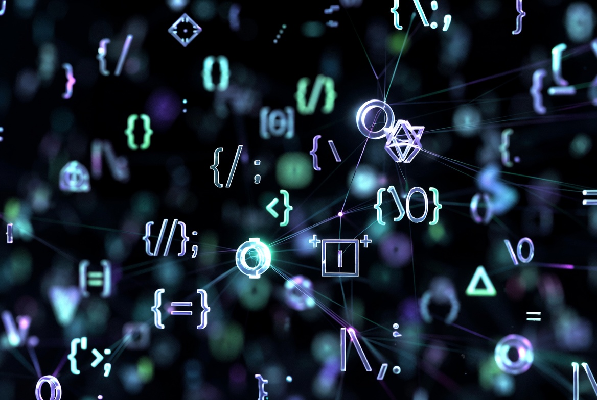 Holographic code and agent symbols in dark ethereal space