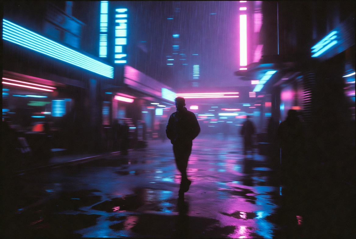 Cinematic Alley Scene