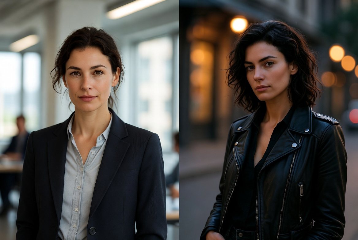 Character Consistency Diptych