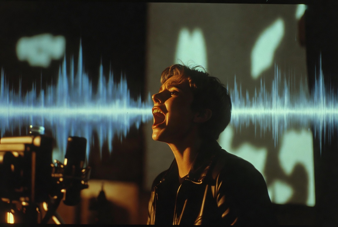 Example of native audio prompting results in Grok Imagine video